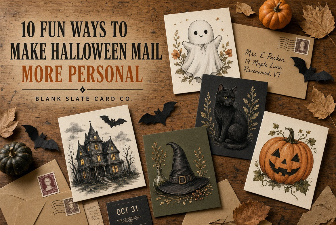 Halloween Greeting Cards: 10 Fun Ways to Make Halloween Mail More Personal