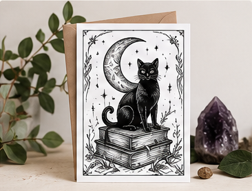 Dark Fantasy Tarot Cards Collection | Halloween Cards Set of 10