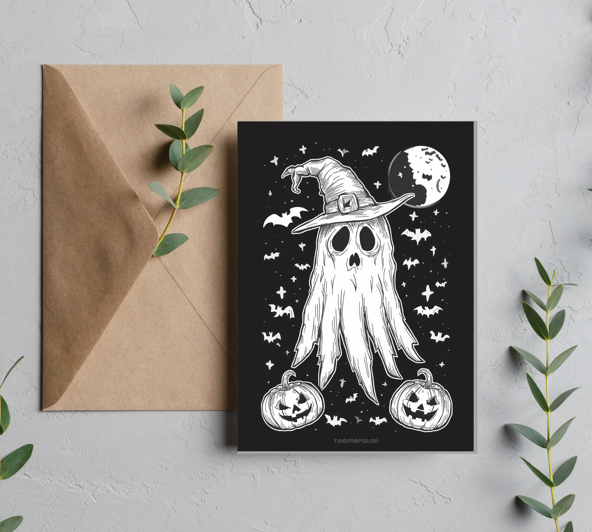 Blank Slate Card Co. Halloween greeting card product image