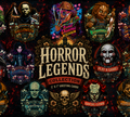Blank Slate Card Co. Horror Legends Card Collections , Iconic Halloween Villains , Blank Horror Stationery Set of 16 Cards greeting card product image