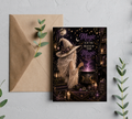 Magic Is in You – Mystical Magic Halloween Greeting Card | Blank 5x7 Card With Envelope