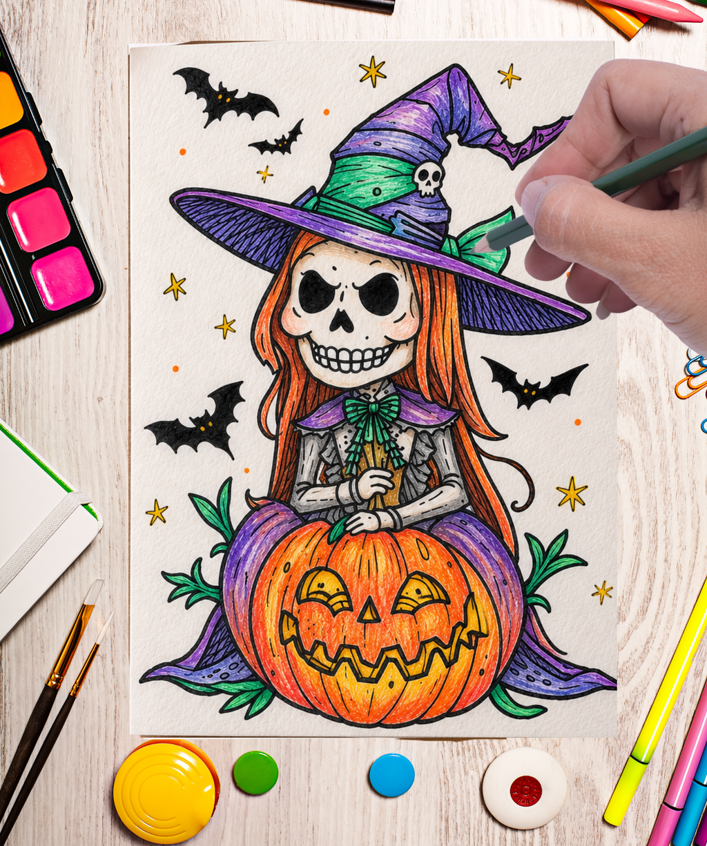 Blank Slate Card Co. Halloween greeting card product image