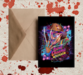 Freddy Krueger Sweet Dreams Horror Legends | Halloween Greeting Card | Blank 5x7 Card with Envelope