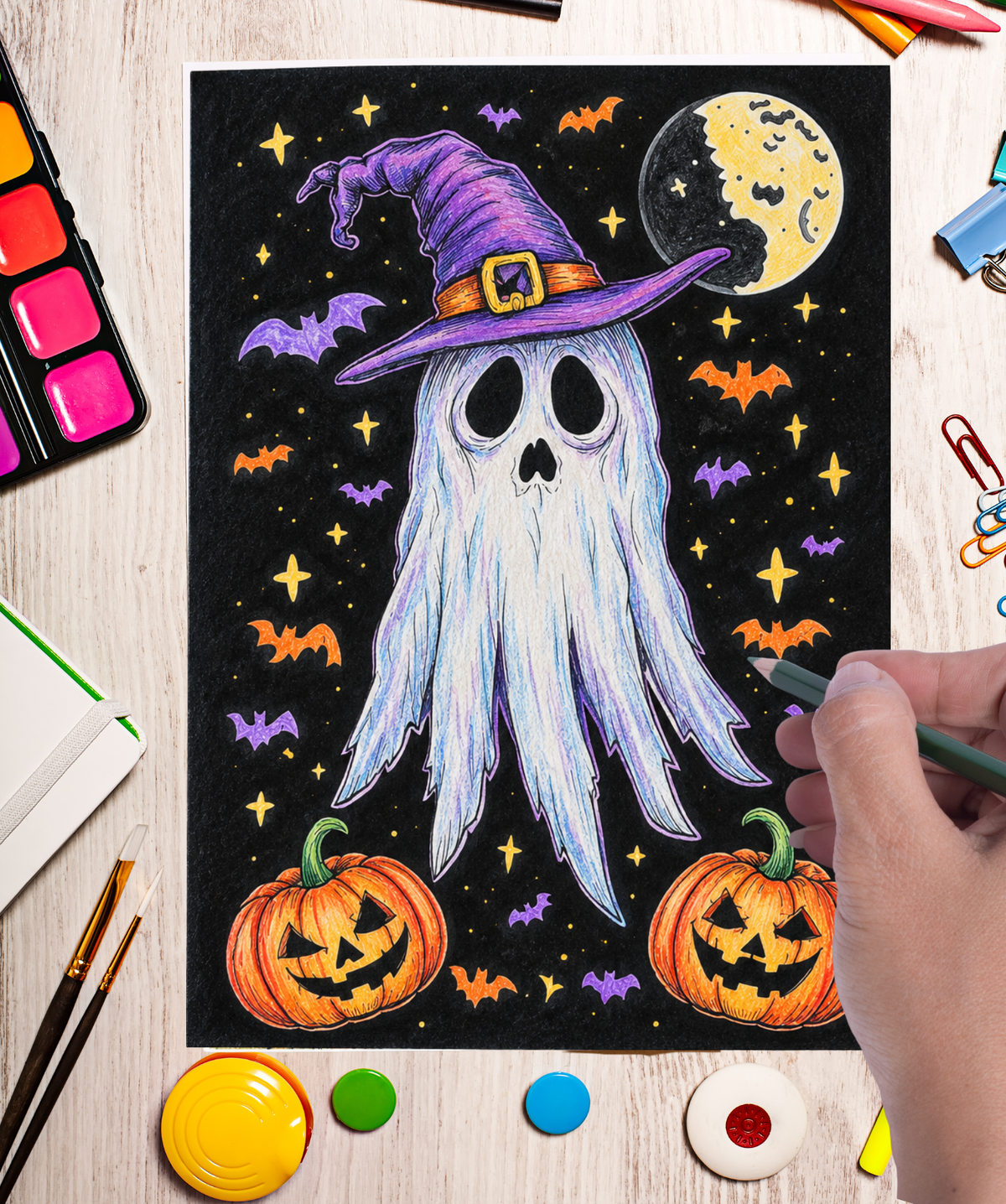 Blank Slate Card Co. Halloween greeting card product image