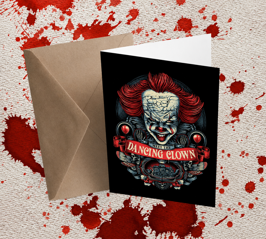 Pinhead Horror Legends | Halloween Greeting Card | Blank 5x7 Card With Envelope