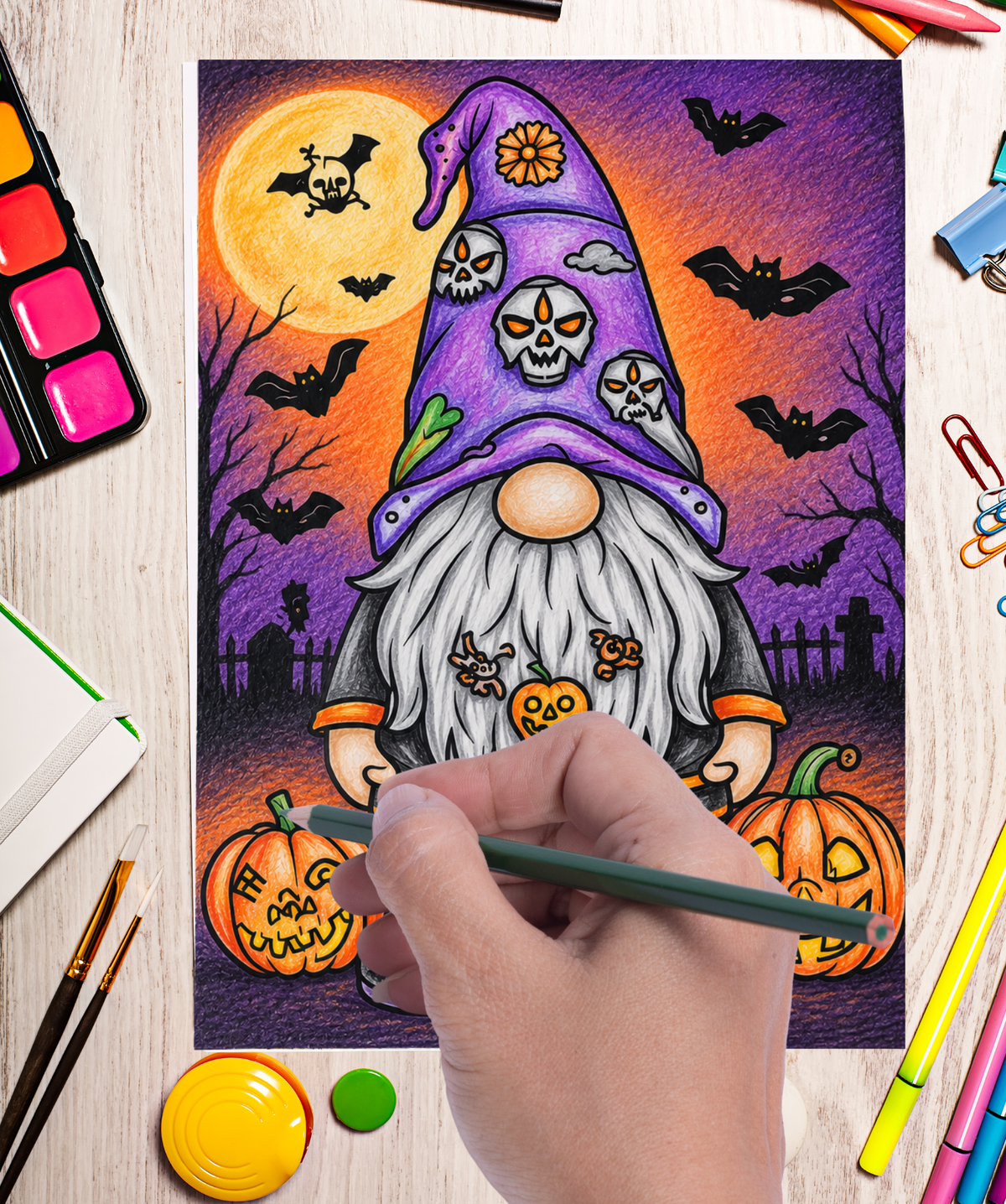Blank Slate Card Co. Halloween greeting card product image