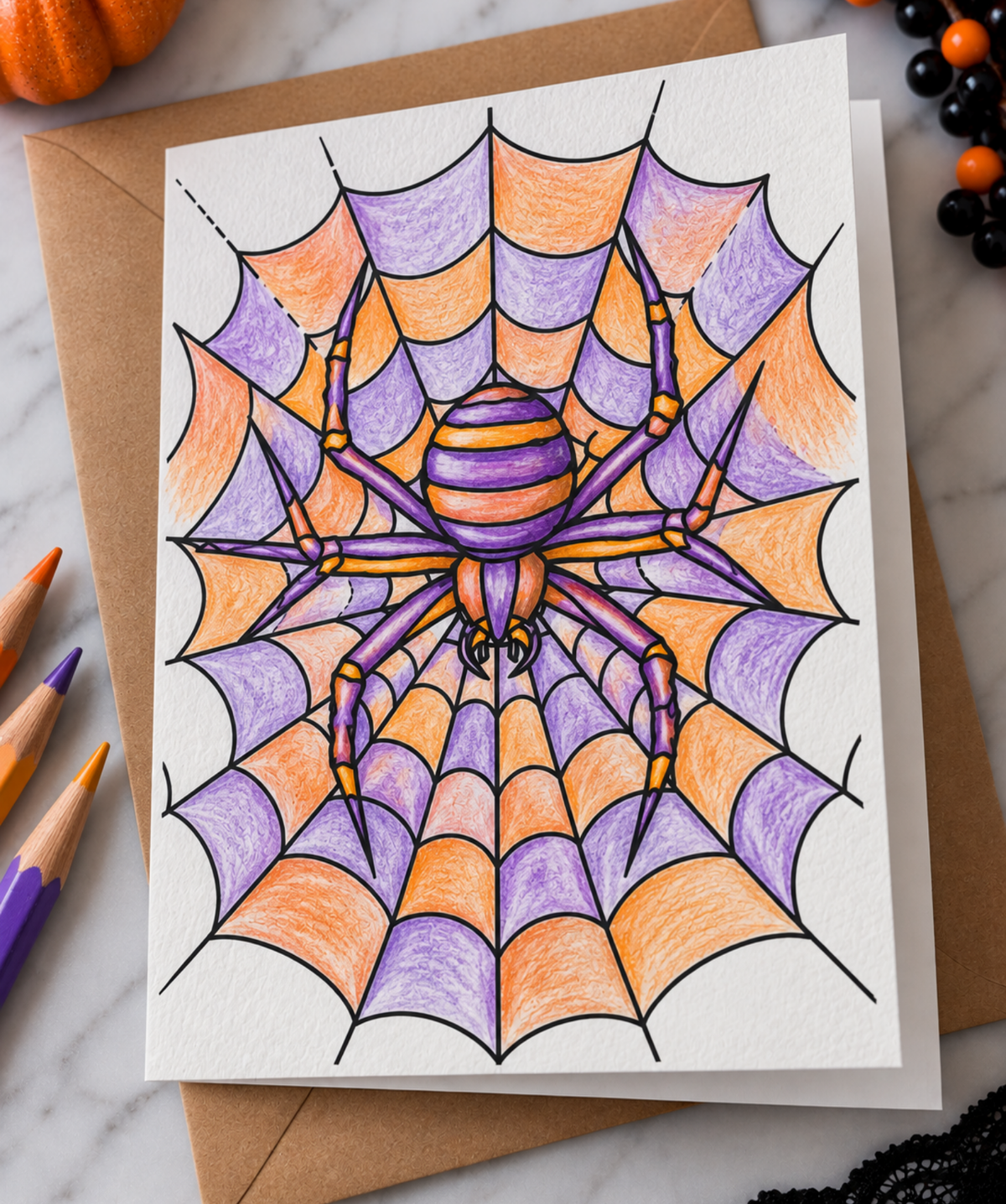 Blank Slate Card Co. Halloween greeting card product image