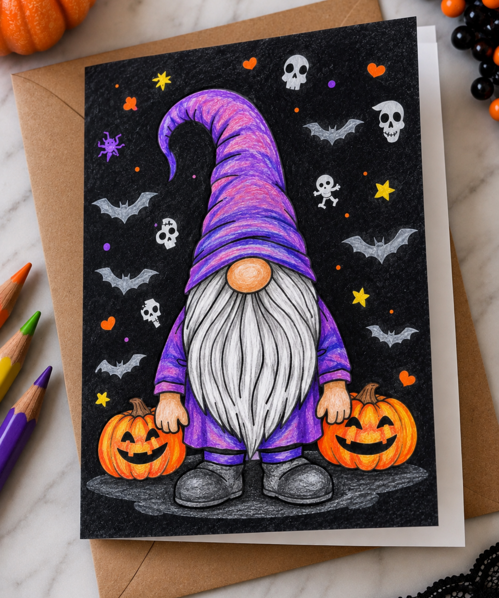 Blank Slate Card Co. Halloween greeting card product image