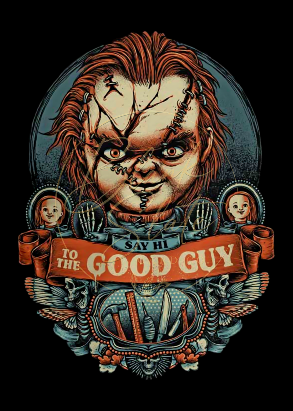 Chucky, The Good Guy Halloween Horror Legends | Greeting Card | Blank 5x7 Card With Envelope