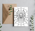 Blank Slate Card Co. Halloween greeting card product image