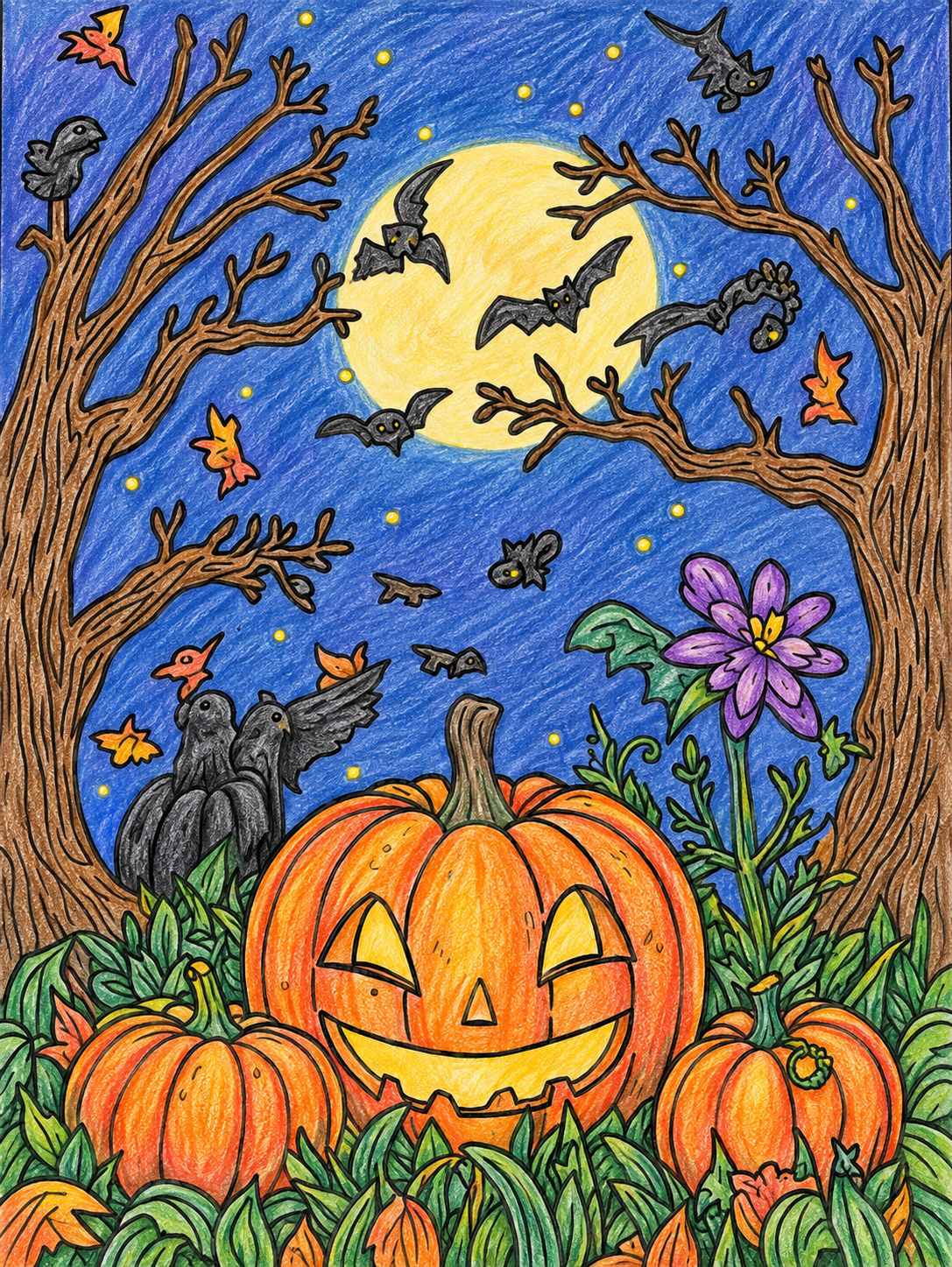 Blank Slate Card Co. Halloween greeting card product image