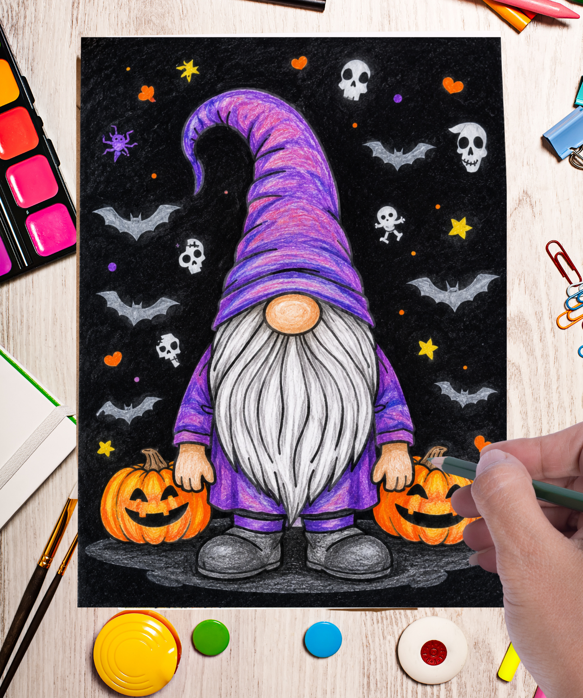Blank Slate Card Co. Halloween greeting card product image