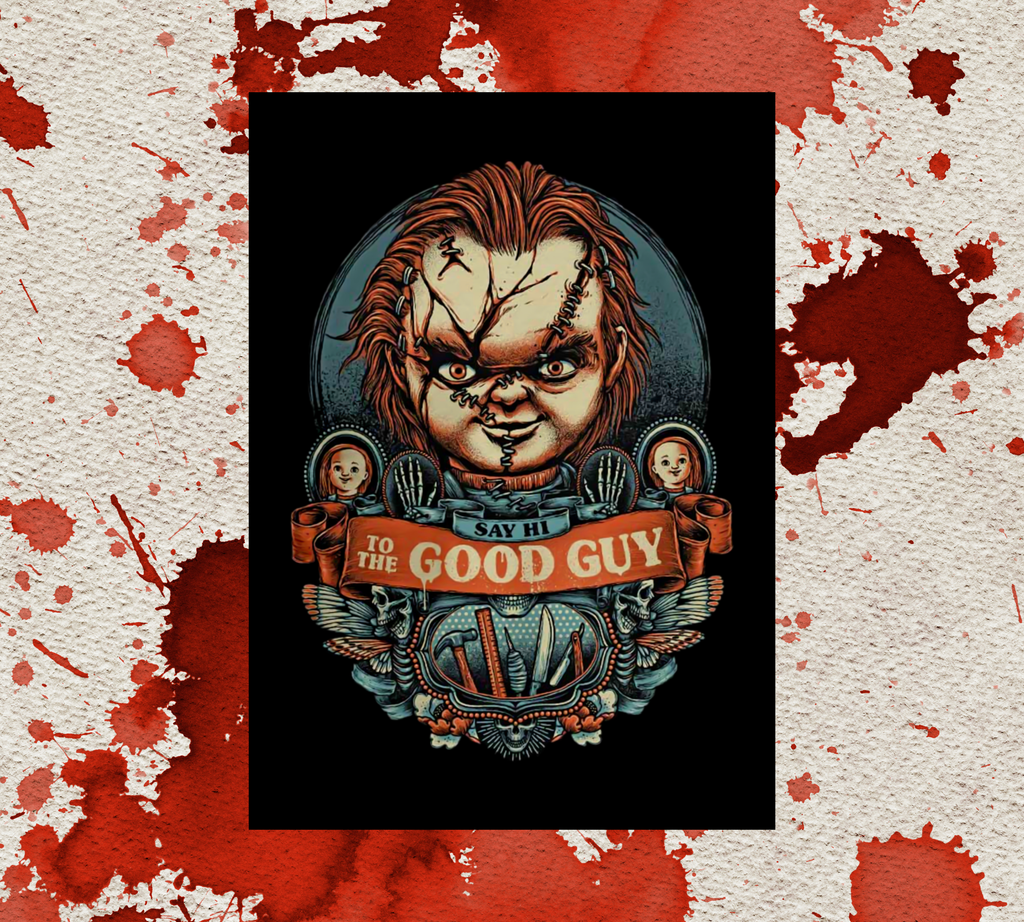 Chucky, The Good Guy Halloween Horror Legends | Greeting Card | Blank 5x7 Card With Envelope