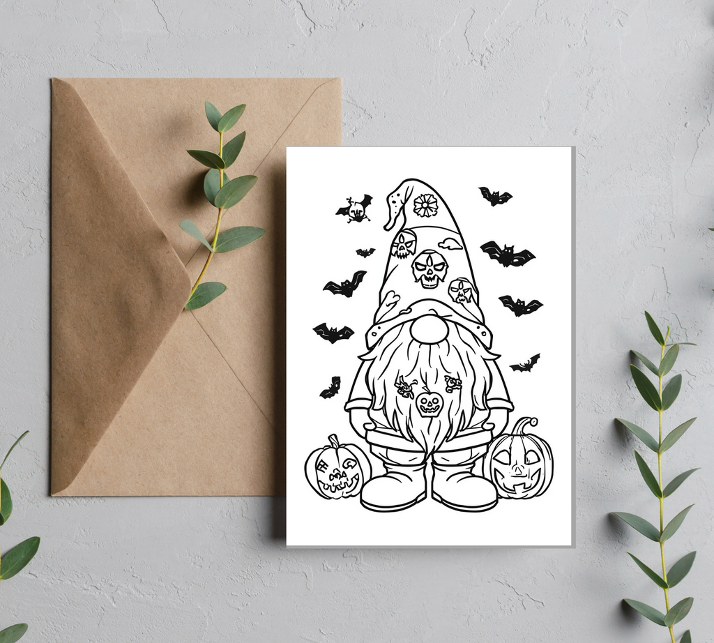 Blank Slate Card Co. Halloween greeting card product image