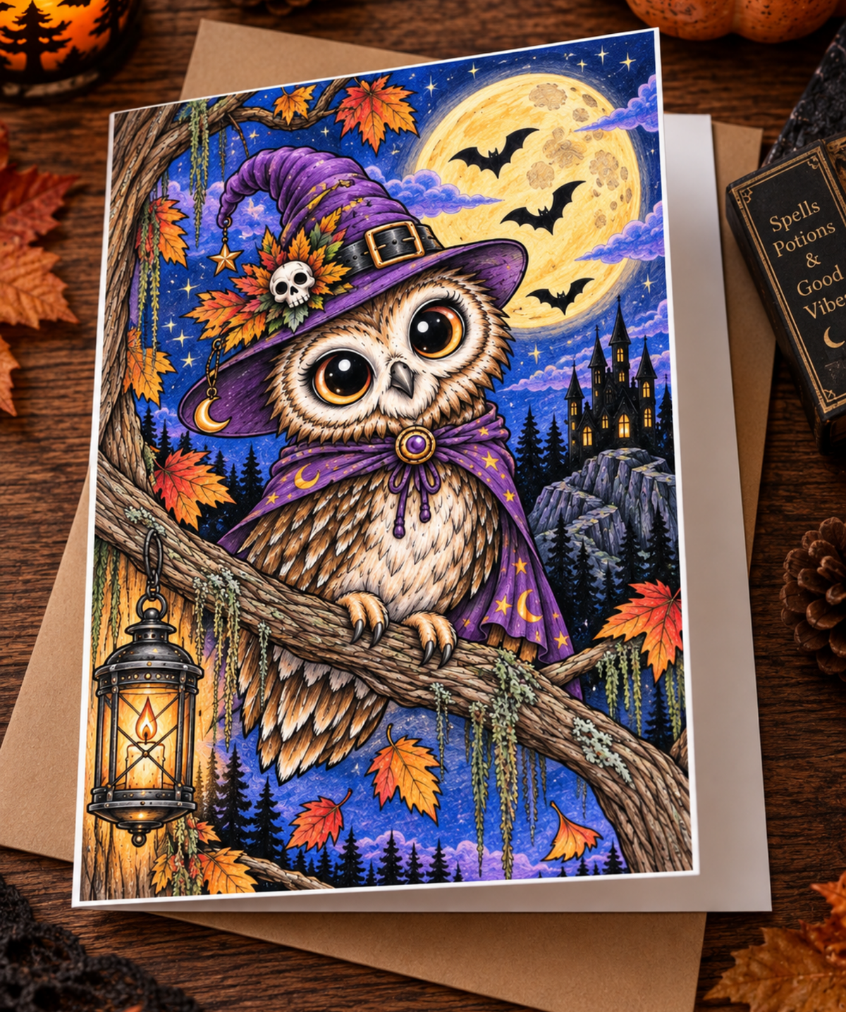 Blank Slate Card Co. Halloween greeting card product image