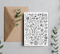 Blank Slate Card Co. Halloween greeting card product photo