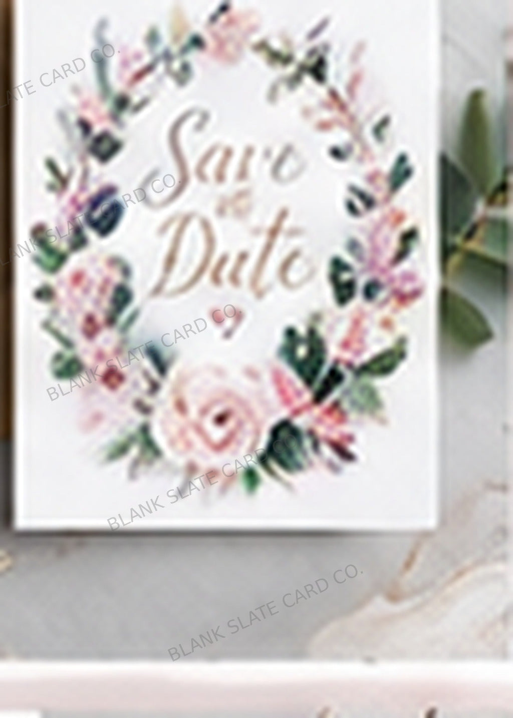 Vintage Bicycle Save the Date Card watermarked card graphic